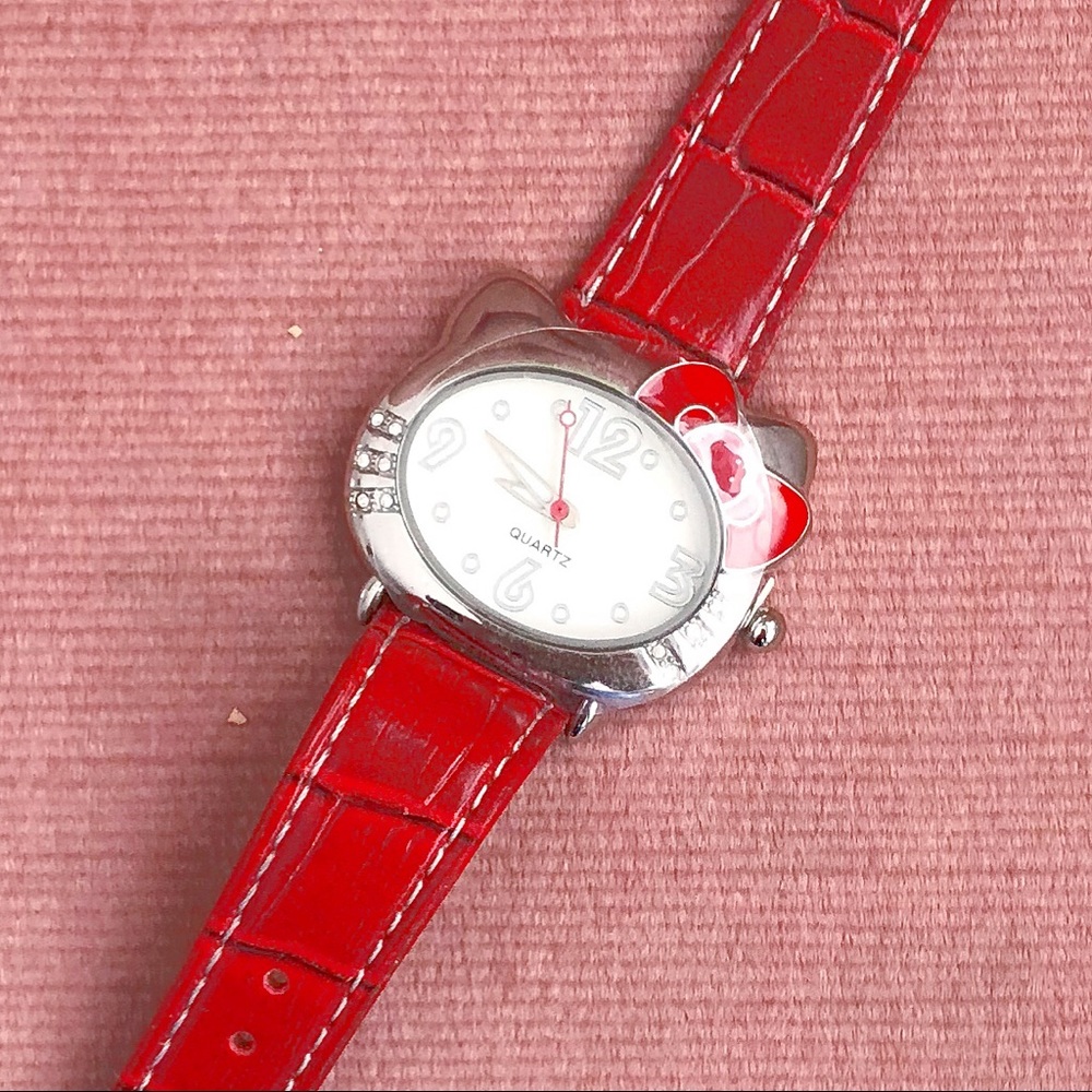Red Hello Kitty Watch